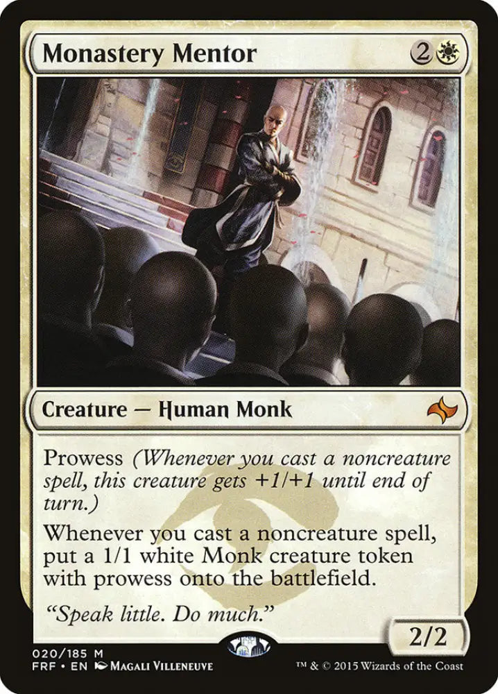 Monastery Mentor [Fate Reforged] - MTG Single