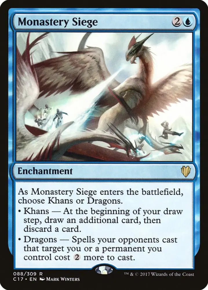 Monastery Siege [Commander 2017] - MTG Single