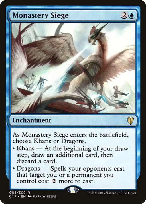 Monastery Siege [Commander 2017] - MTG Single