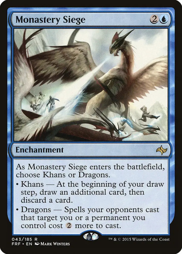 Monastery Siege [Fate Reforged] - MTG Single