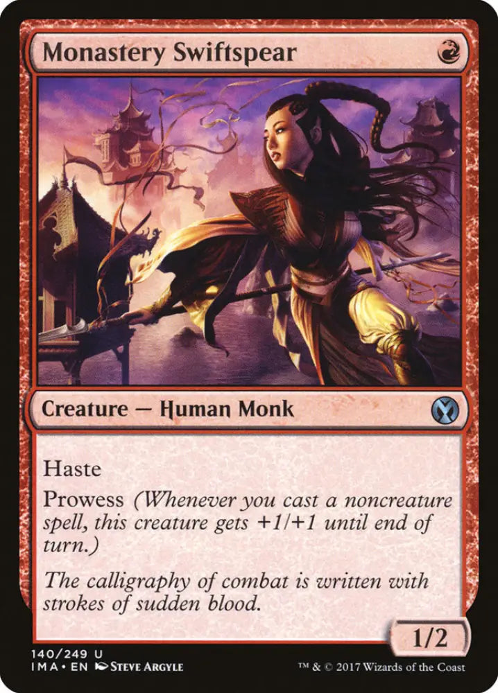 Monastery Swiftspear [Iconic Masters] - MTG Single