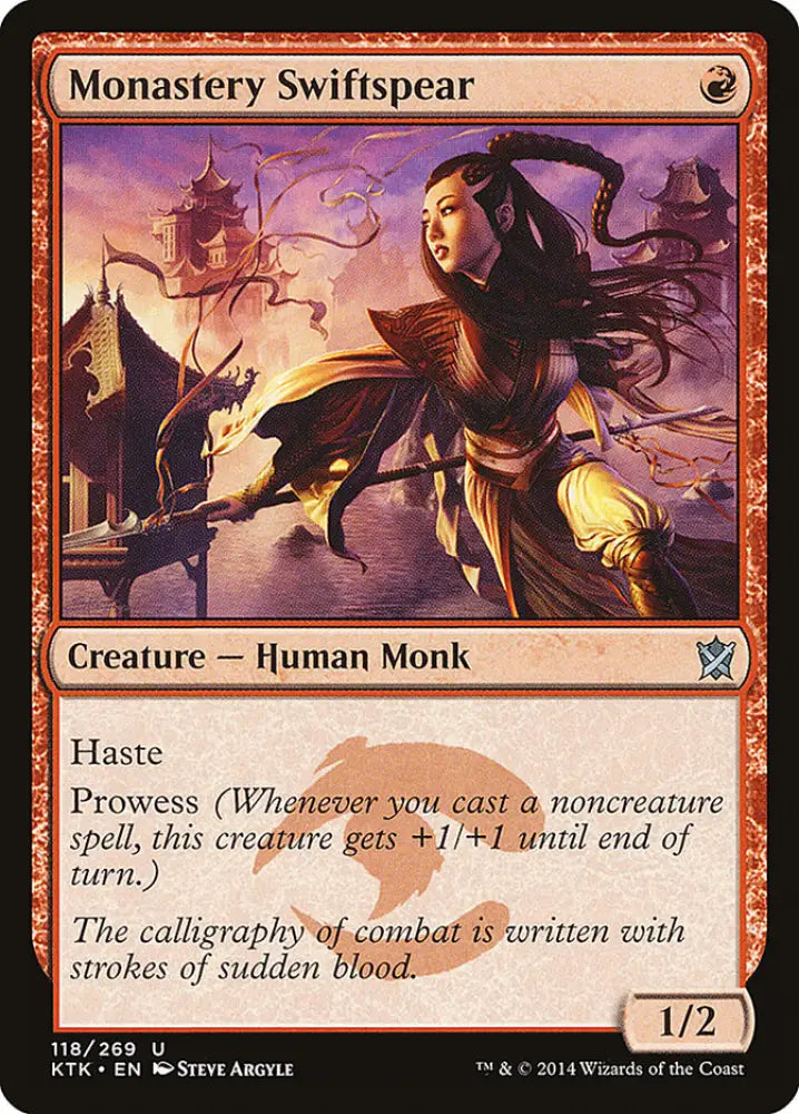 Monastery Swiftspear [Khans of Tarkir] - MTG Single