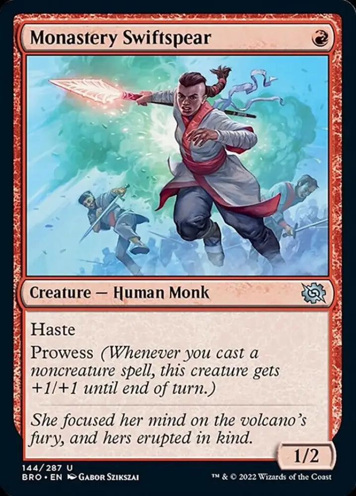 Monastery Swiftspear [The Brothers’ War] - MTG Single