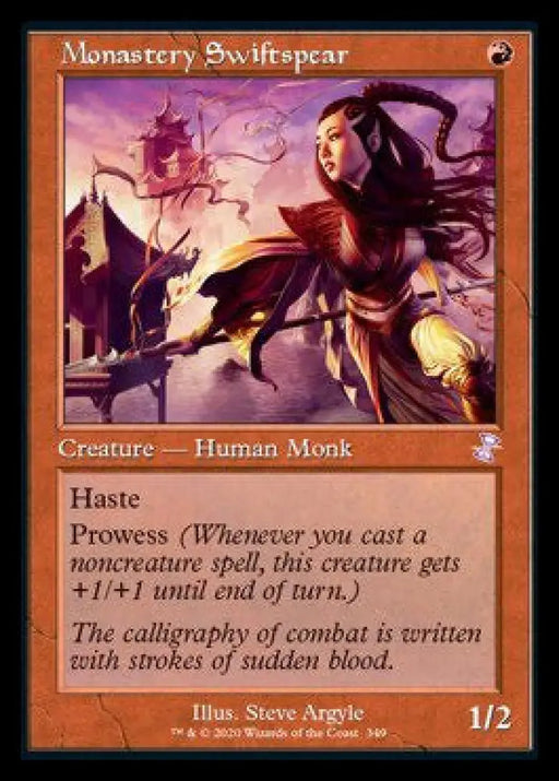 Monastery Swiftspear (Timeshifted) [Time Spiral Remastered] - MTG Single