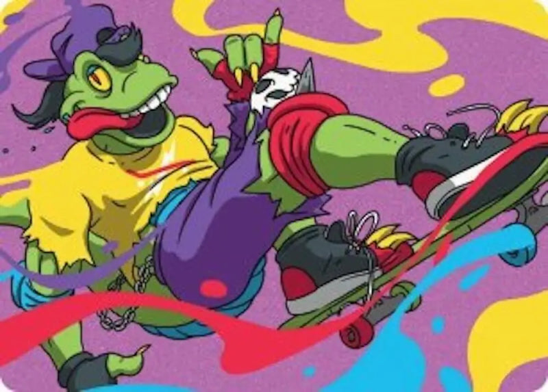 Mondo Gecko Art Card (26) [Teenage Mutant Ninja Turtles Art Series]