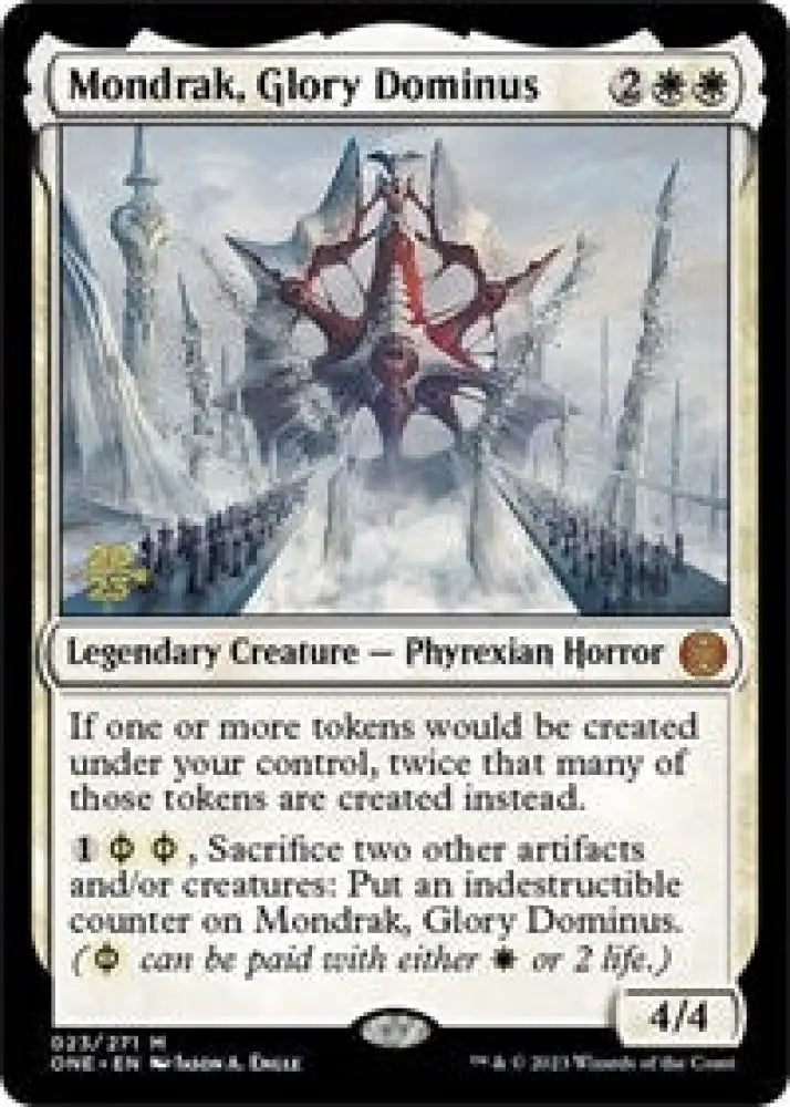 Mondrak, Glory Dominus (23) [Prerelease Cards]