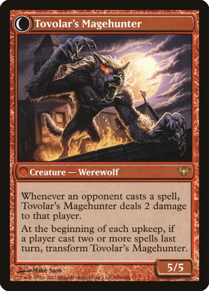 Mondronen Shaman // Tovolar’s Magehunter [Dark Ascension] - MTG Single