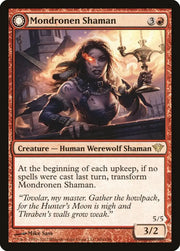 Mondronen Shaman // Tovolar’s Magehunter [Dark Ascension] - MTG Single