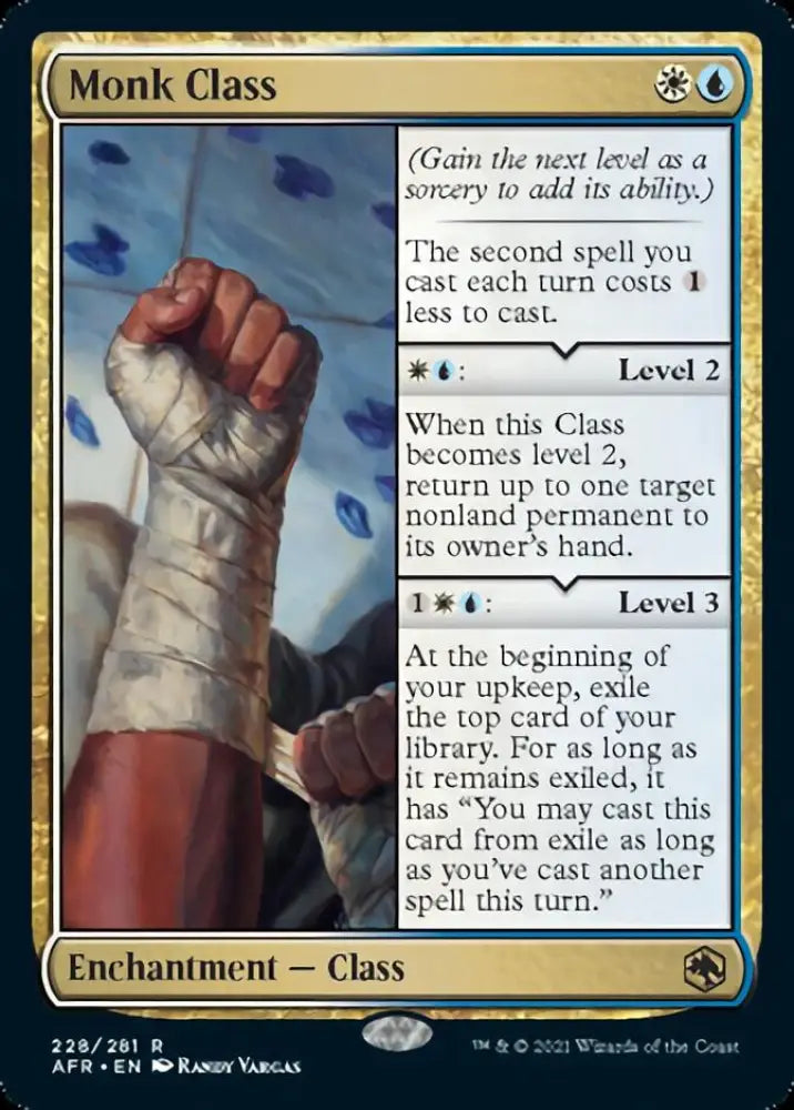 Monk Class [Dungeons & Dragons: Adventures in the Forgotten Realms] - MTG Single