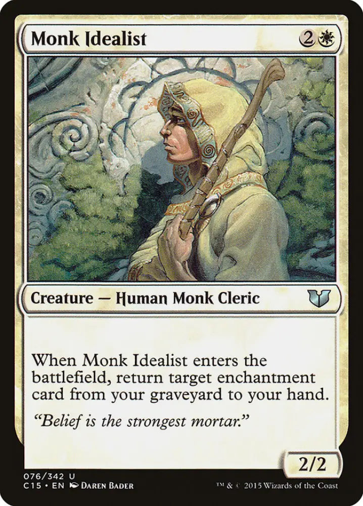 Monk Idealist [Commander 2015] - MTG Single