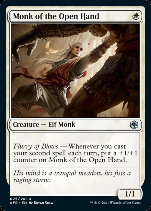Monk of the Open Hand [Dungeons & Dragons: Adventures in the Forgotten Realms] - MTG Single