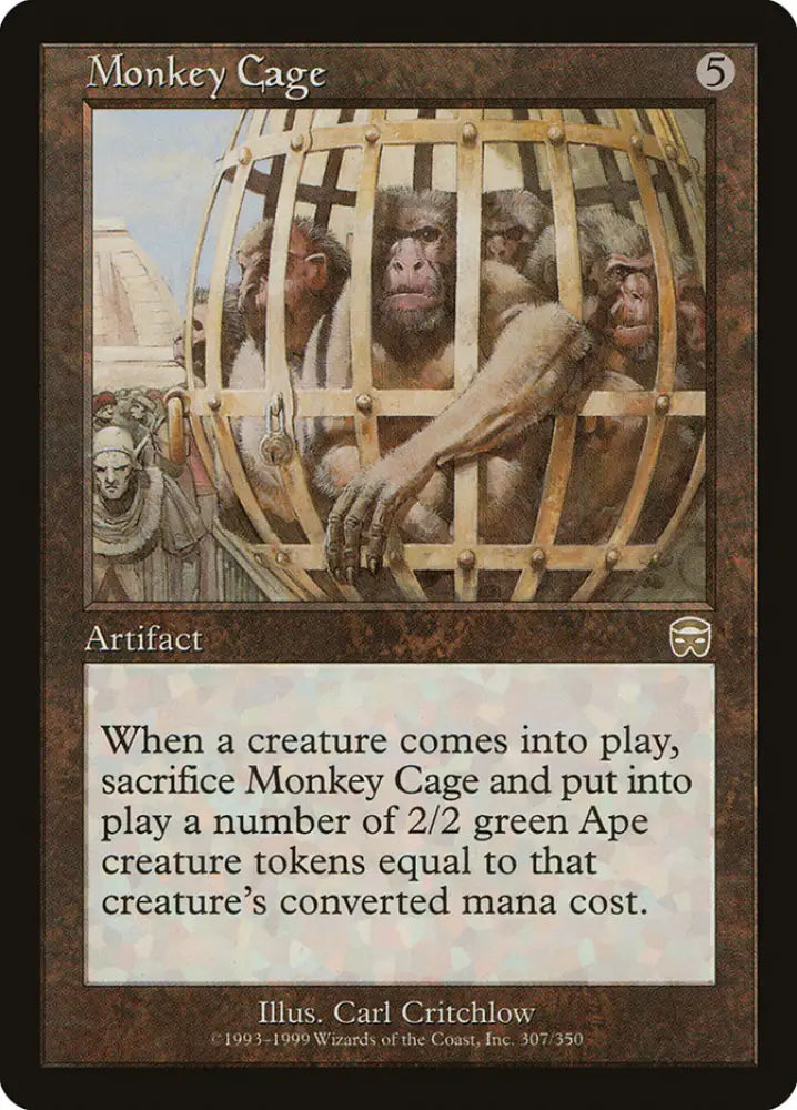 Monkey Cage [Mercadian Masques] - MTG Single