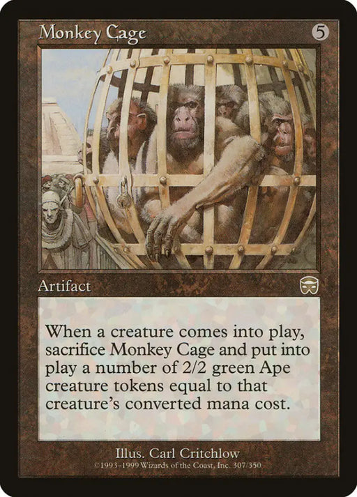 Monkey Cage [Mercadian Masques] - MTG Single