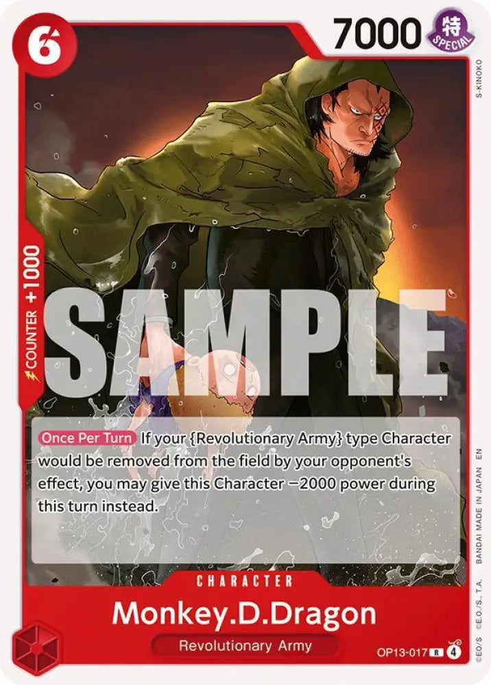 Monkey.D.Dragon (OP13-017) [Starter Deck 35: RED/BLACK Sabo]