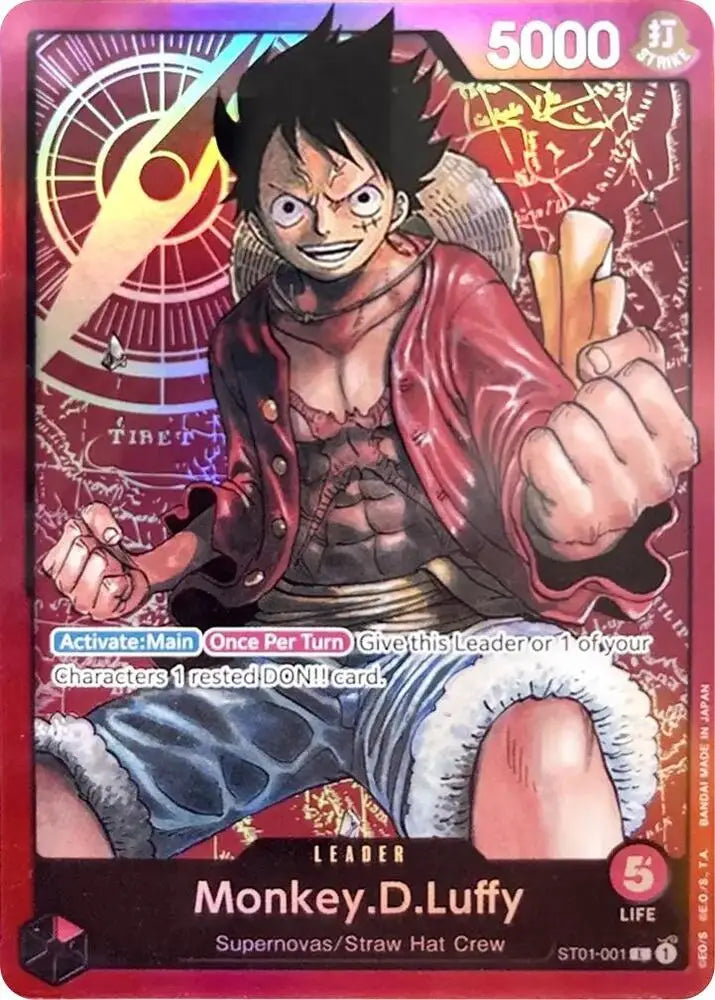 Monkey.D.Luffy (001) (ST01-001) [Starter Deck 1: Straw Hat Crew]