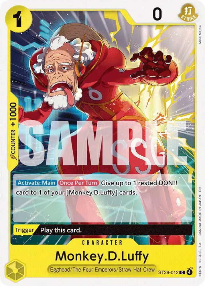Monkey.D.Luffy (012) (ST29-012) [Starter Deck 29: Egghead]