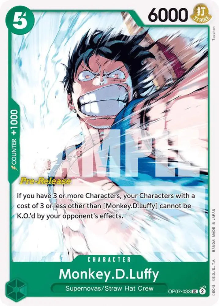 Monkey.D.Luffy (033) (OP07-033) [500 Years in the Future Pre-Release Cards]