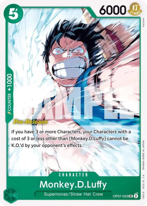 Monkey.D.Luffy (033) (OP07-033) [500 Years in the Future Pre-Release Cards]