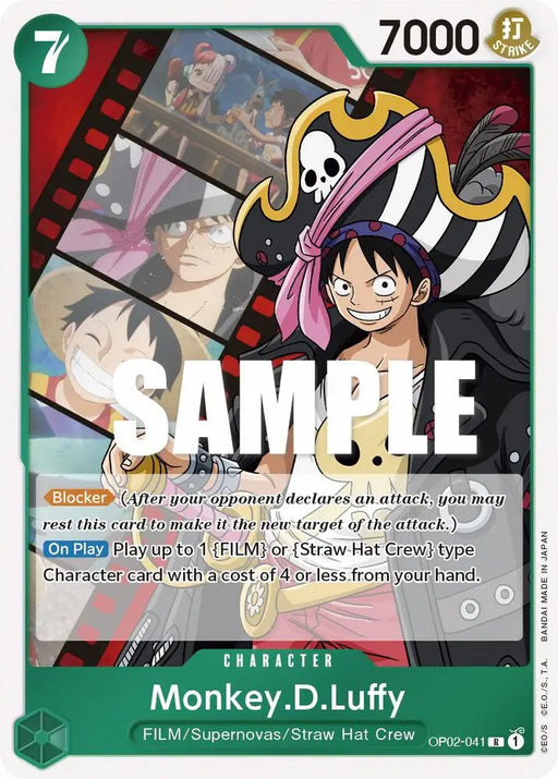 Monkey.D.Luffy (041) (OP02-041) [Paramount War]
