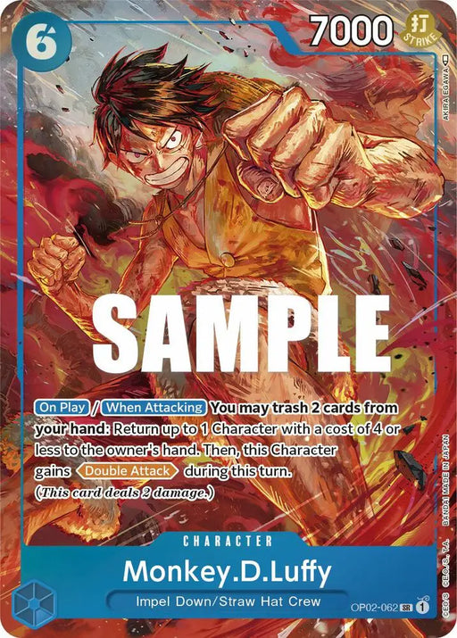 Monkey.D.Luffy (062) (Alternate Art) (OP02-062) [Paramount War]