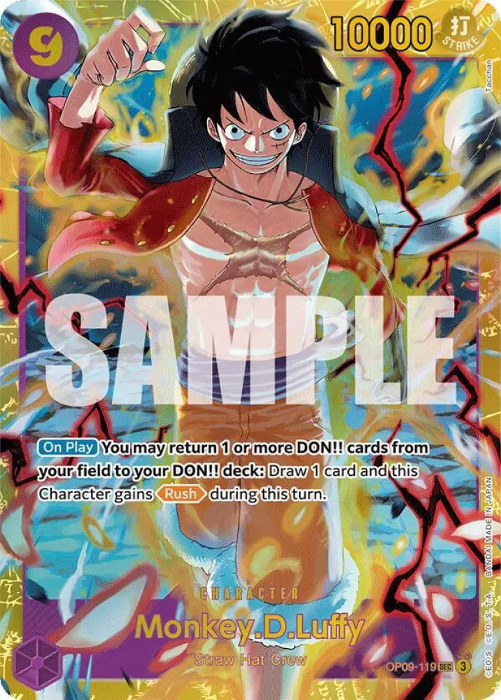 Monkey.D.Luffy (119) (OP09-119) [Emperors in the New World]