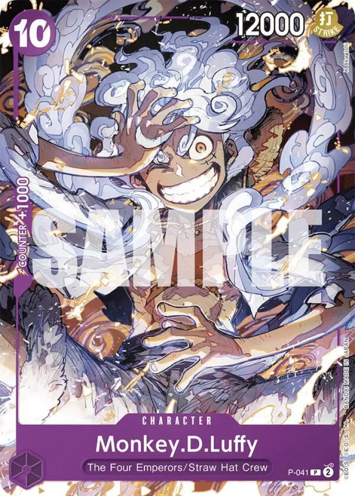 Monkey.D.Luffy (P-041) [Starter Deck 18: PURPLE Monkey.D.Luffy]