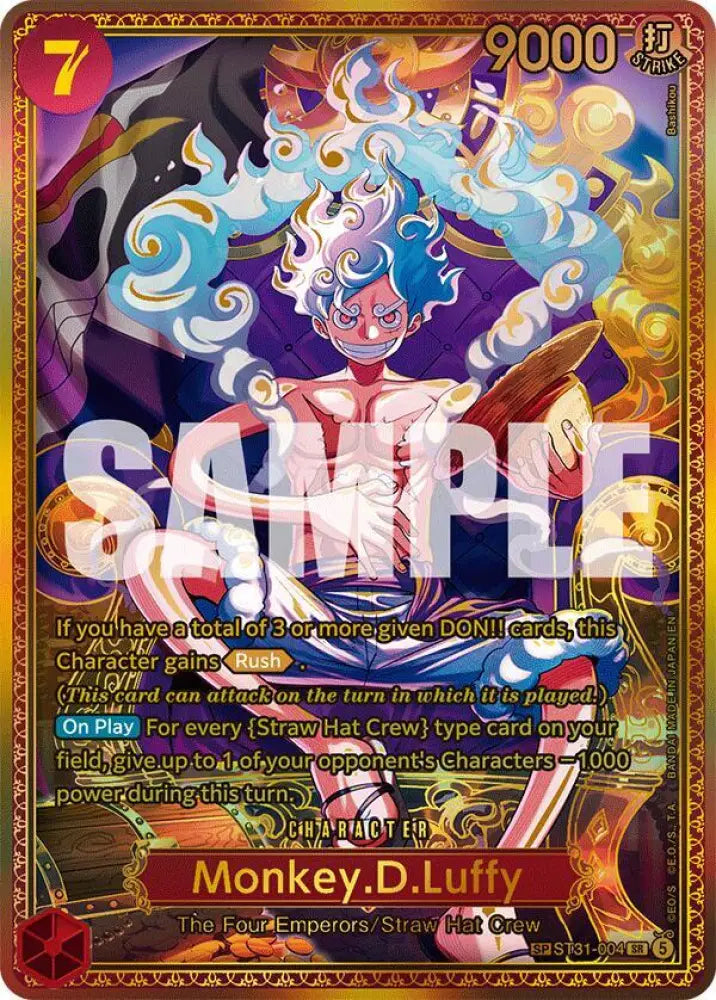 Monkey.D.Luffy (ST31-004) (SP) [The World's Strongest Warriors]