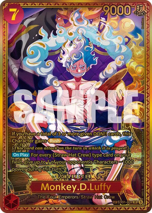 Monkey.D.Luffy (ST31-004) (SP) [The World's Strongest Warriors]