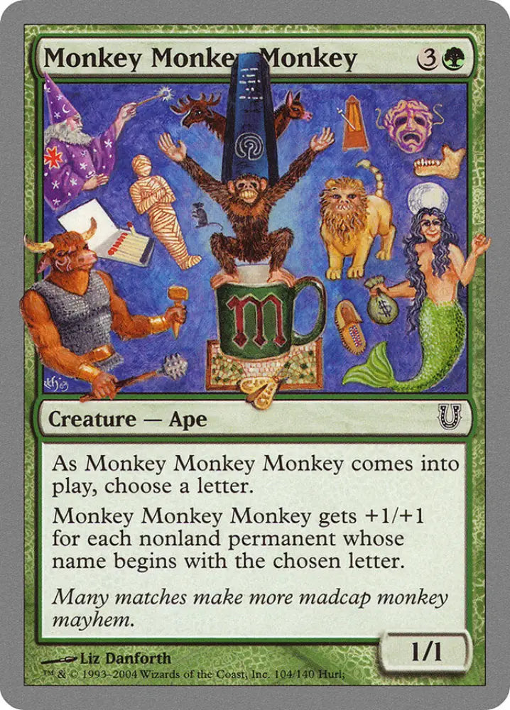 Monkey Monkey Monkey [Unhinged] - MTG Single
