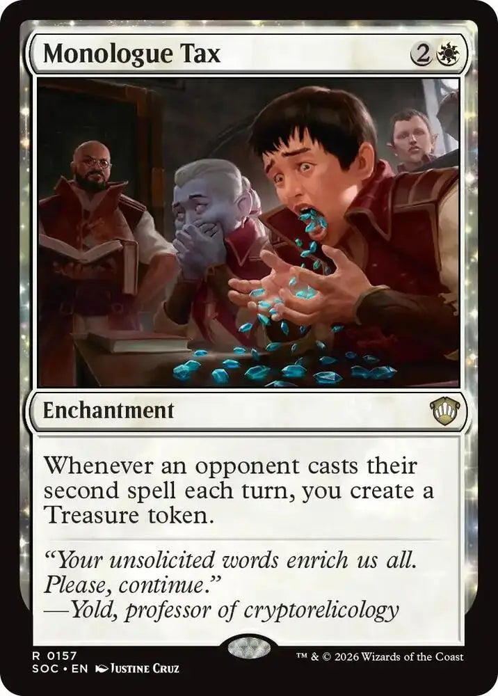 Monologue Tax (157) [Secrets of Strixhaven Commander]