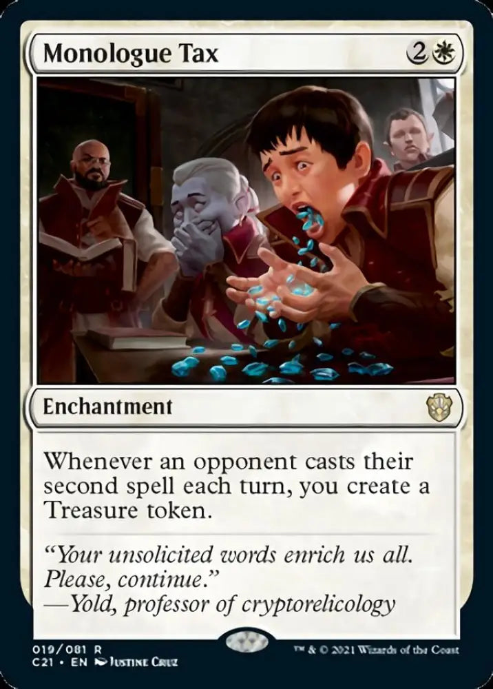 Monologue Tax [Commander 2021] - MTG Single