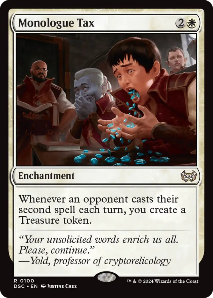 Monologue Tax [Duskmourn: House of Horror Commander] - MTG Single