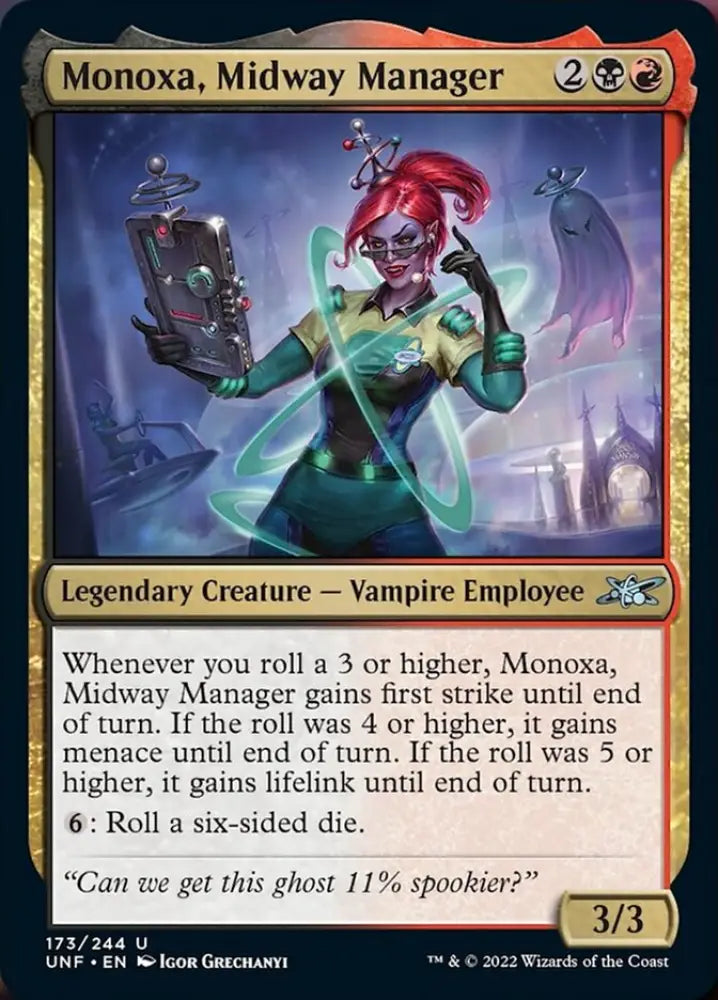 Monoxa Midway Manager [Unfinity] - MTG Single
