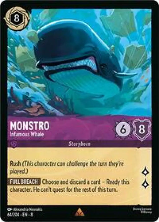 Monstro - Infamous Whale (64/204) [Reign of Jafar]
