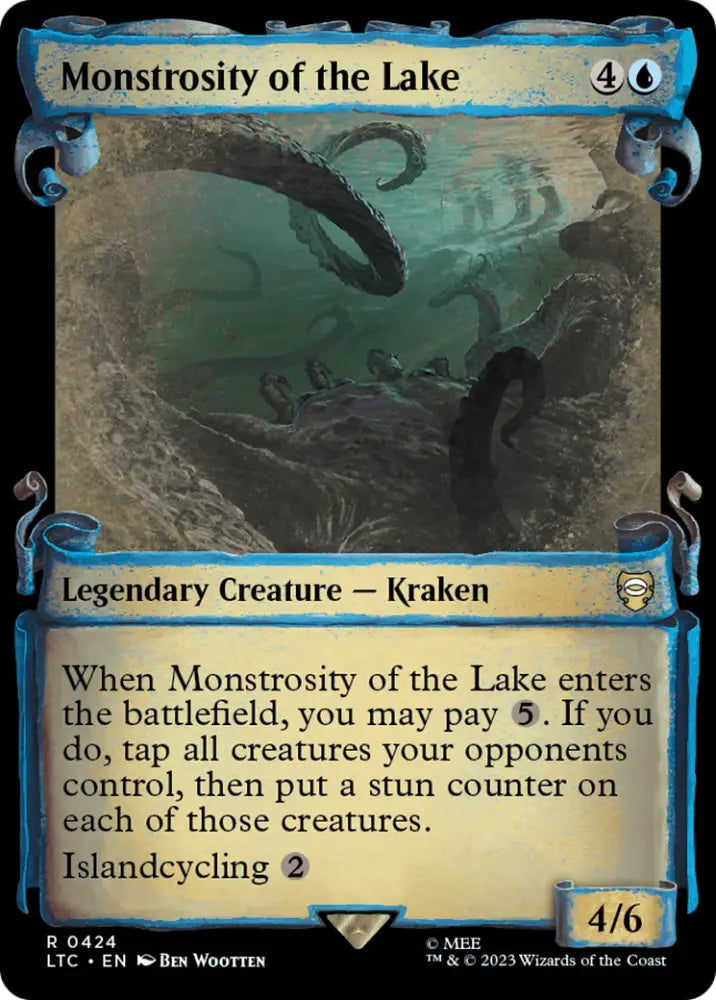Monstrosity of the Lake [The Lord of the Rings: Tales of Middle-Earth Commander Showcase Scrolls] - MTG Single