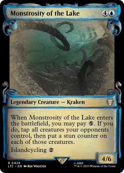 Monstrosity of the Lake [The Lord of the Rings: Tales of Middle-Earth Commander Showcase Scrolls] - MTG Single