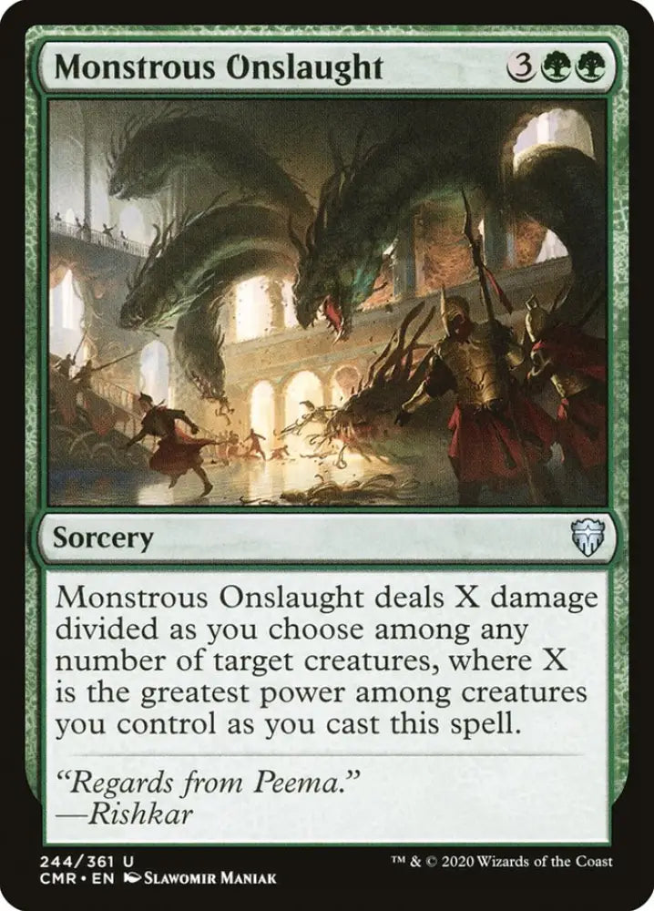 Monstrous Onslaught [Commander Legends] - MTG Single