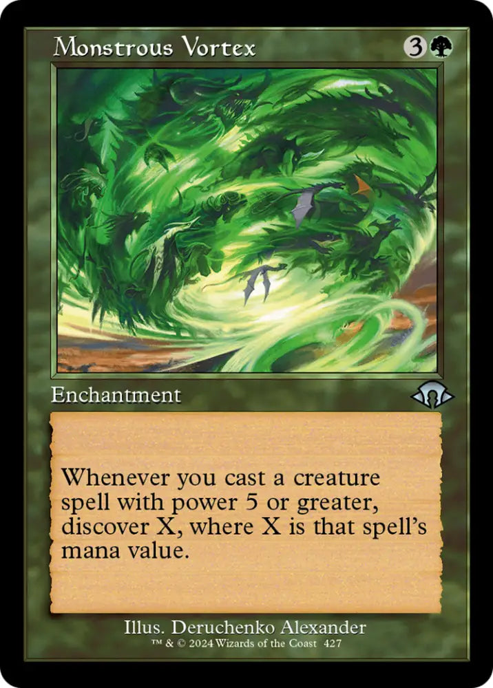 Monstrous Vortex (Retro) [Modern Horizons 3] - MTG Single