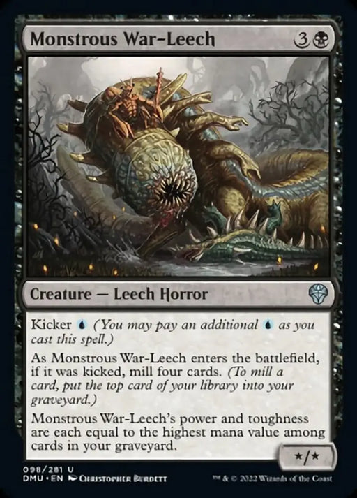 Monstrous War-Leech [Dominaria United] - MTG Single