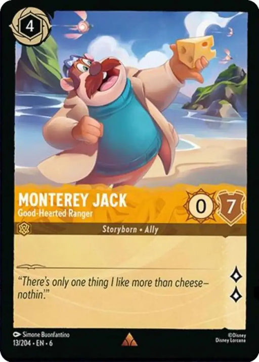 Monterey Jack - Good-Hearted Ranger (13/204) [Azurite Sea] - Lorcana Single