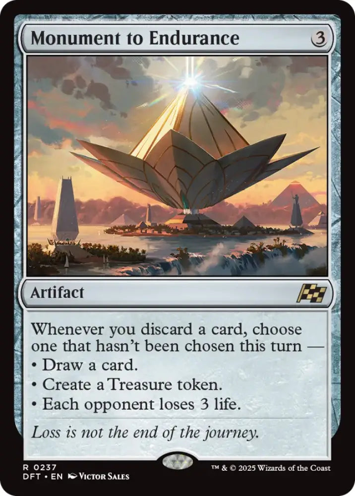 Monument to Endurance [Aetherdrift] - MTG Single