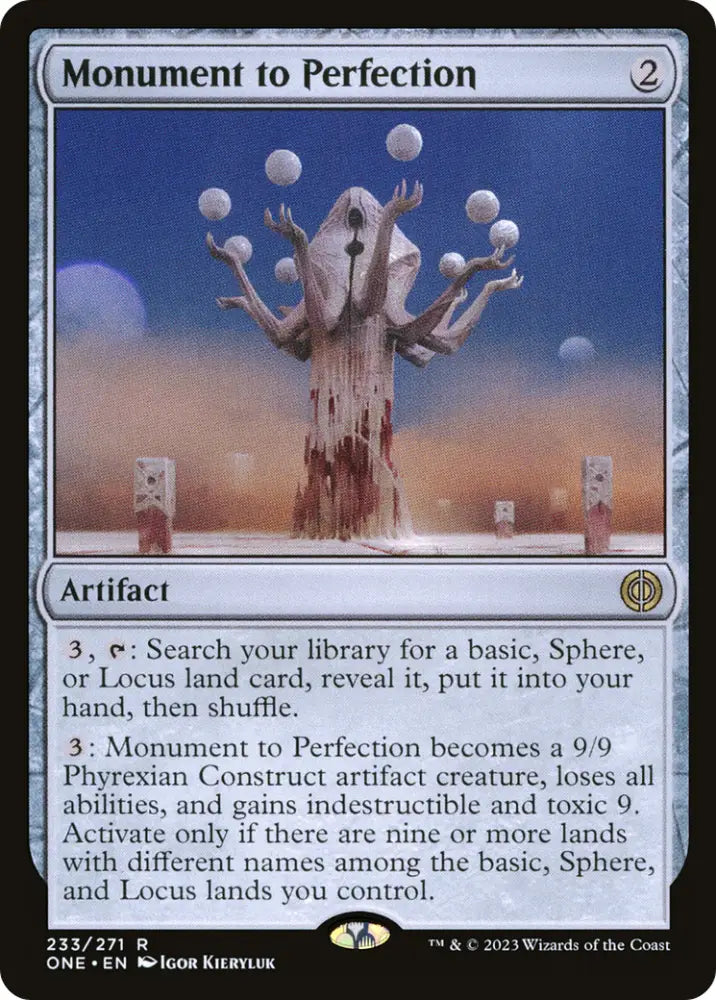 Monument to Perfection [Phyrexia: All Will Be One] - MTG Single