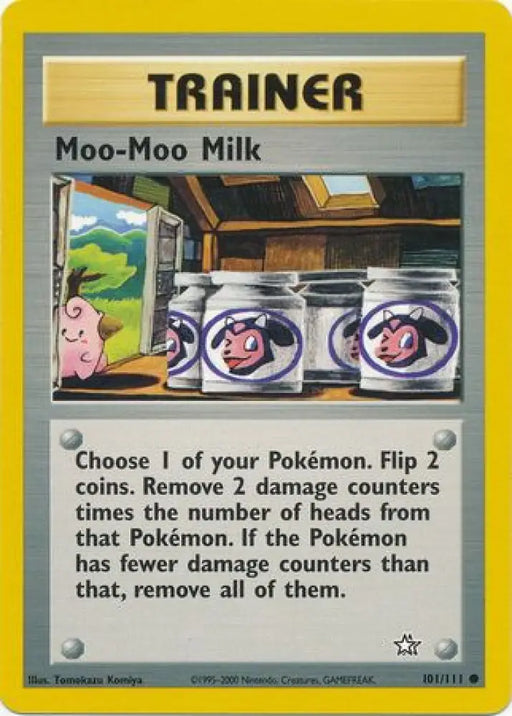 Moo-Moo Milk (101/111) [Neo Genesis Unlimited] - Pokemon Single