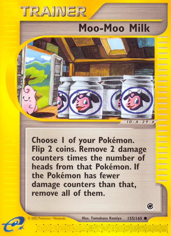 Moo-Moo Milk (155/165) [Expedition: Base Set] - Pokemon Single