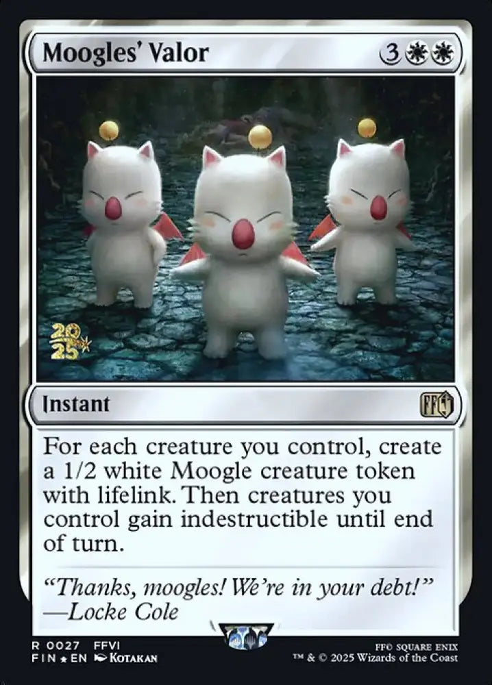 Moogles' Valor (27s) [Final Fantasy Promos]