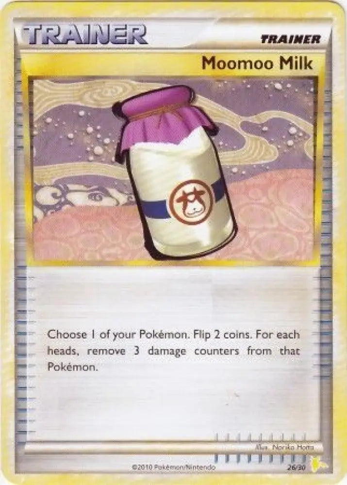 Moomoo Milk (26/30) [HeartGold & SoulSilver: Trainer Kit - Raichu] - Pokemon Single