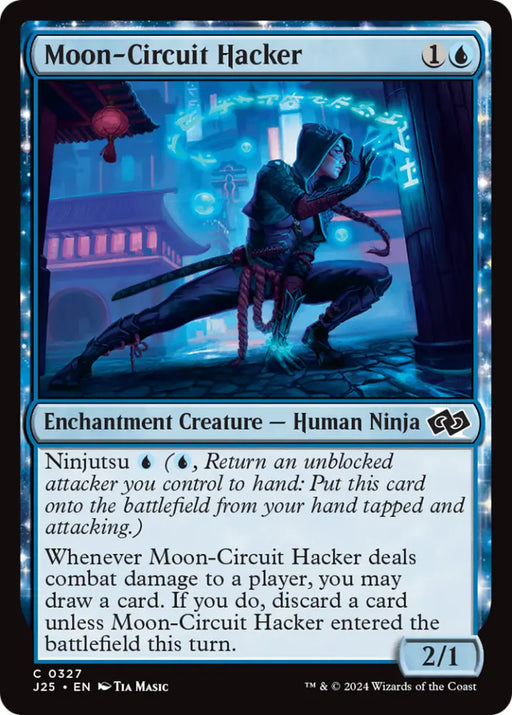 Moon-Circuit Hacker [Foundations Jumpstart] - MTG Single