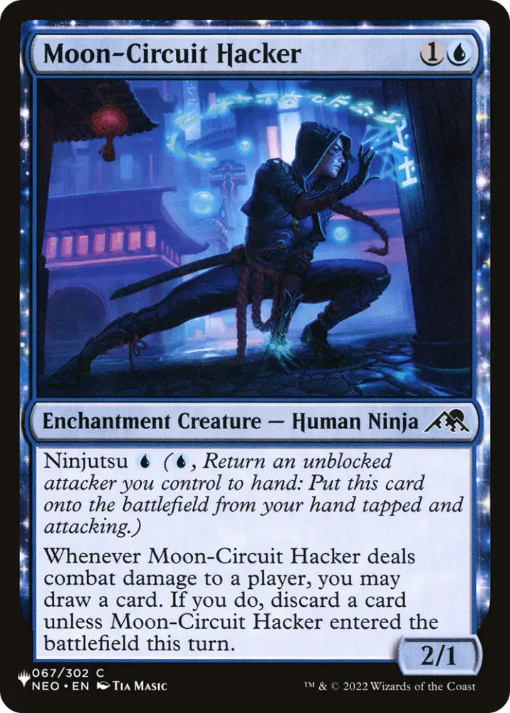 Moon-Circuit Hacker [The List] - MTG Single