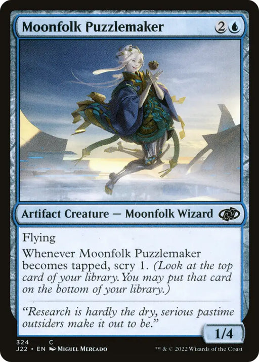 Moonfolk Puzzlemaker [Jumpstart 2022] - MTG Single