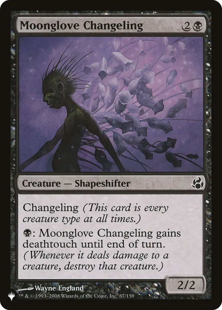 Moonglove Changeling [The List] - MTG Single